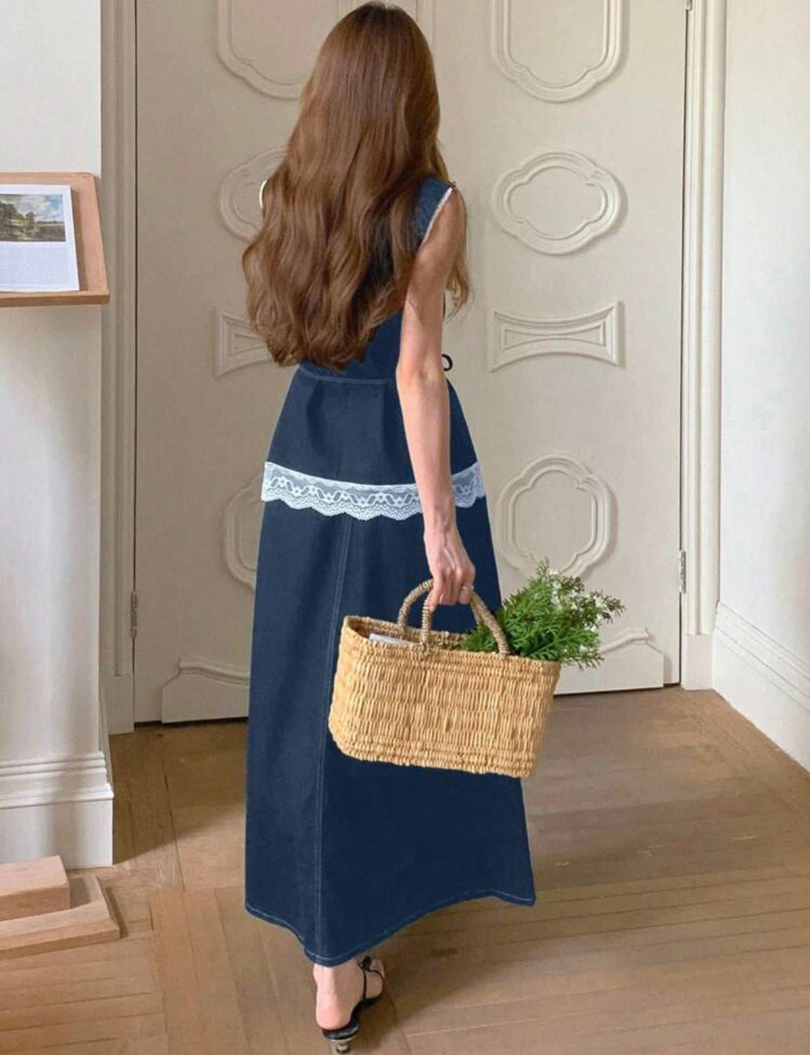 Denim Skirt Set