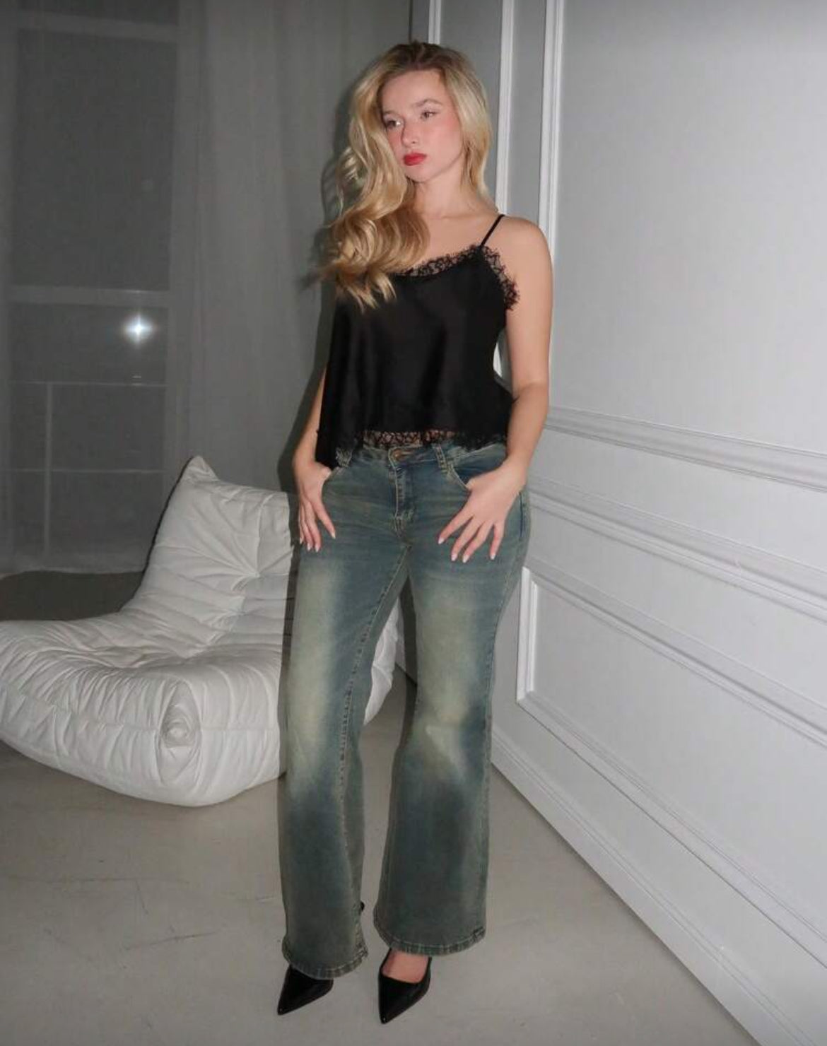Satin Sexy Top