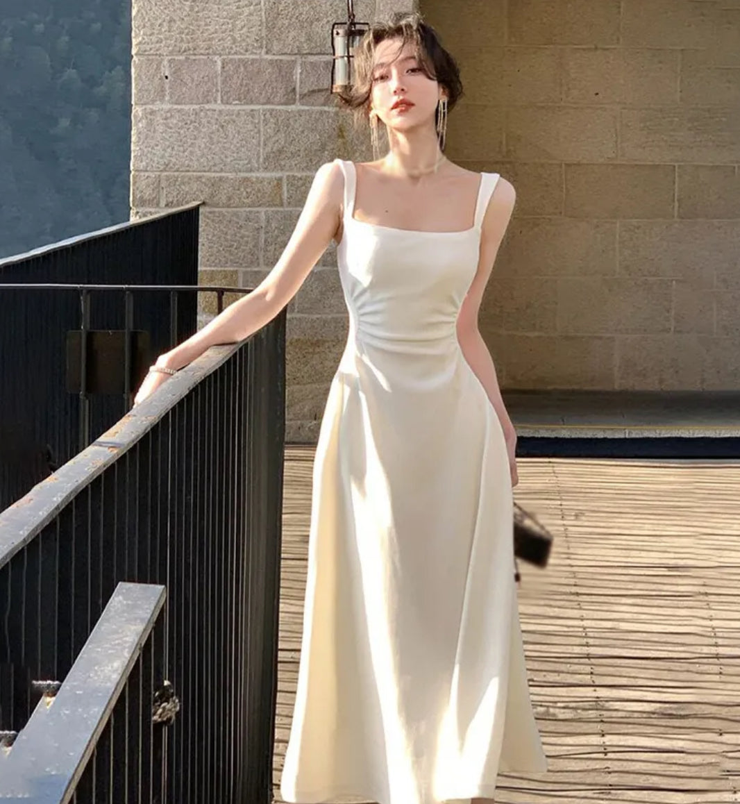Square neck Dress