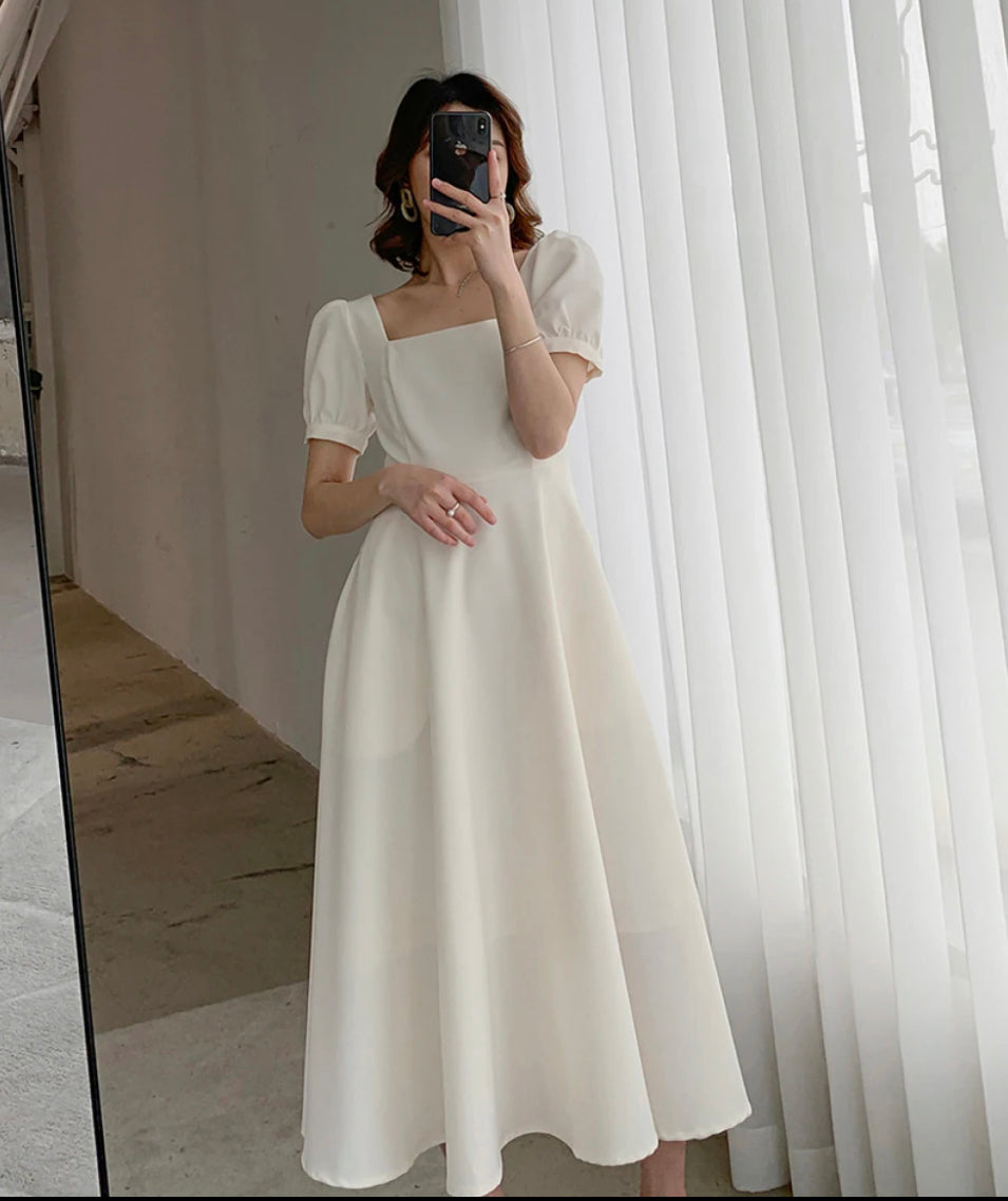 Puff Sleeve Dress