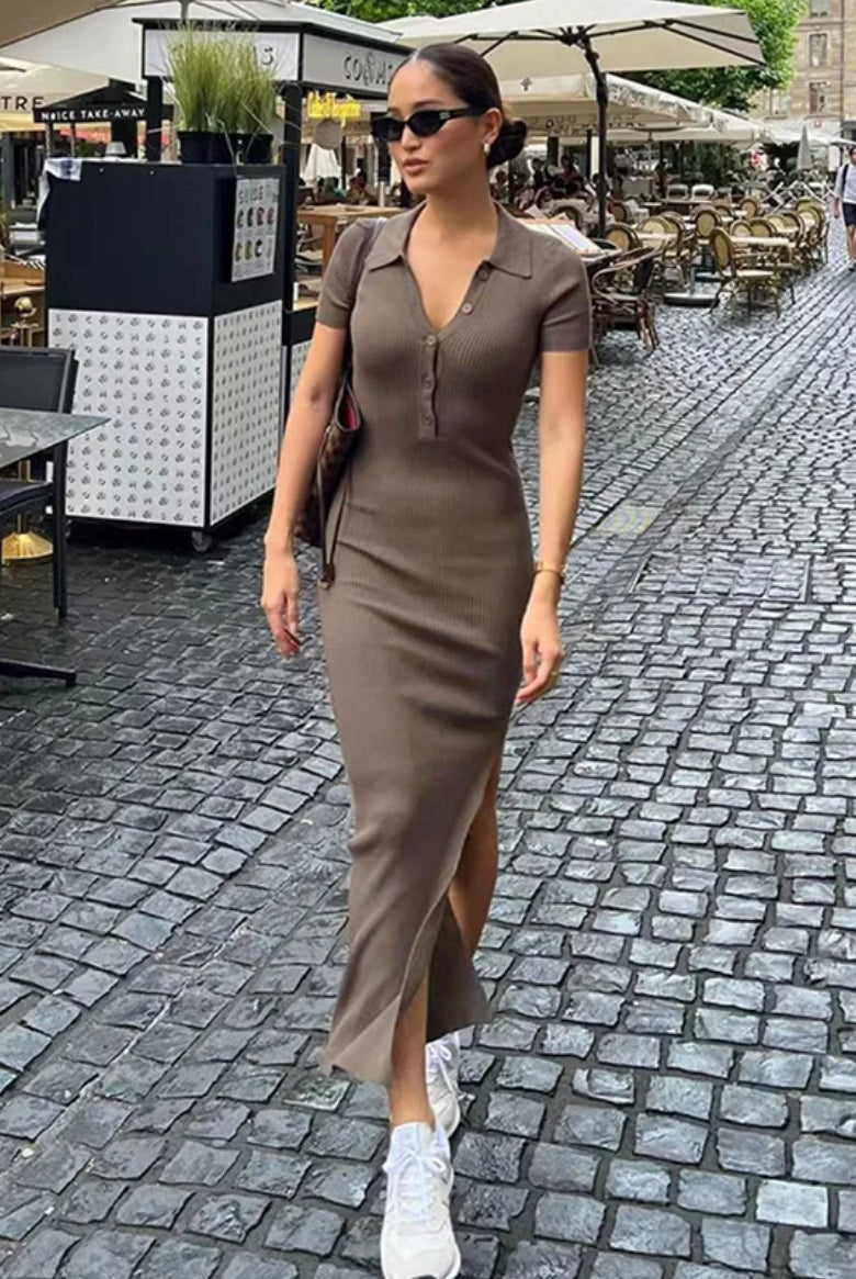 Bodycon Cod Set Solid Bodycon – THE WOW FACTOR