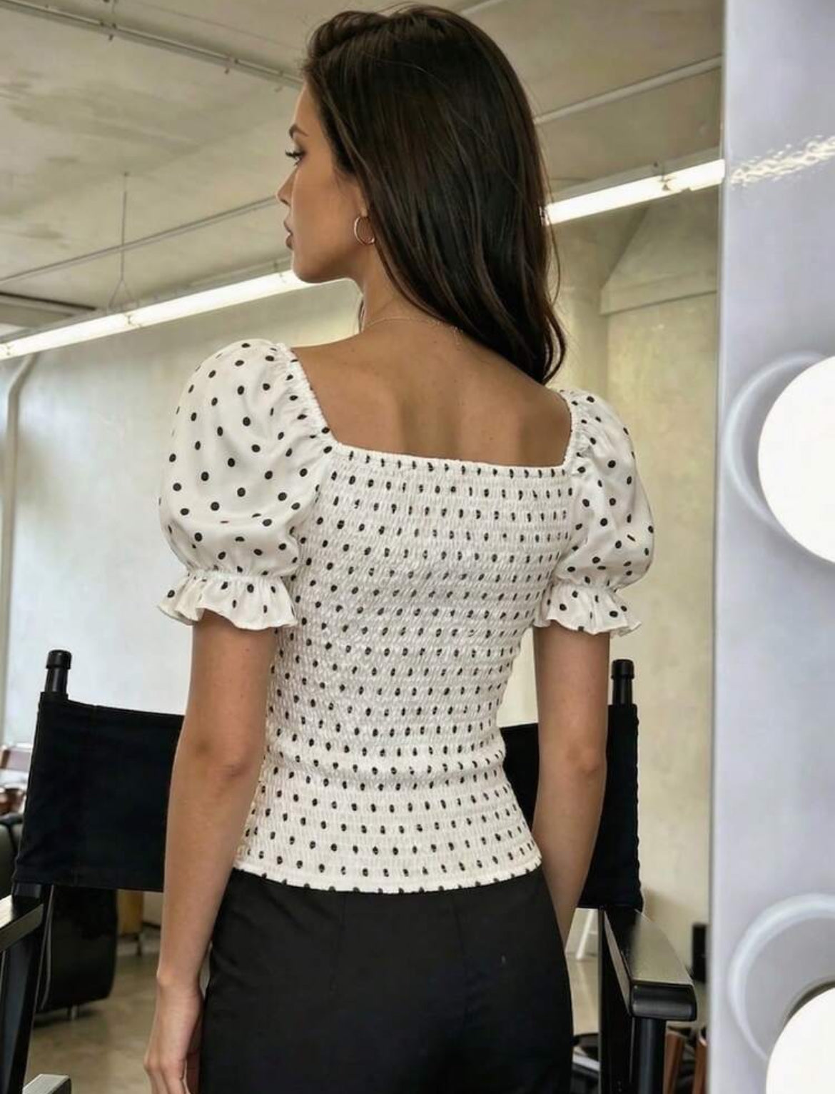Polka Dot Parichic Top