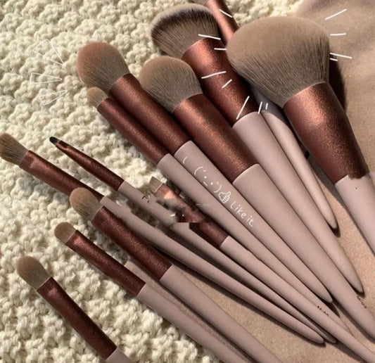 13-pcs Makeup brush Set