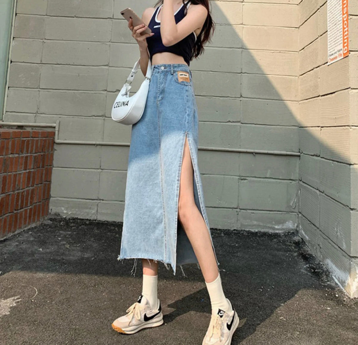 Denim Skirt