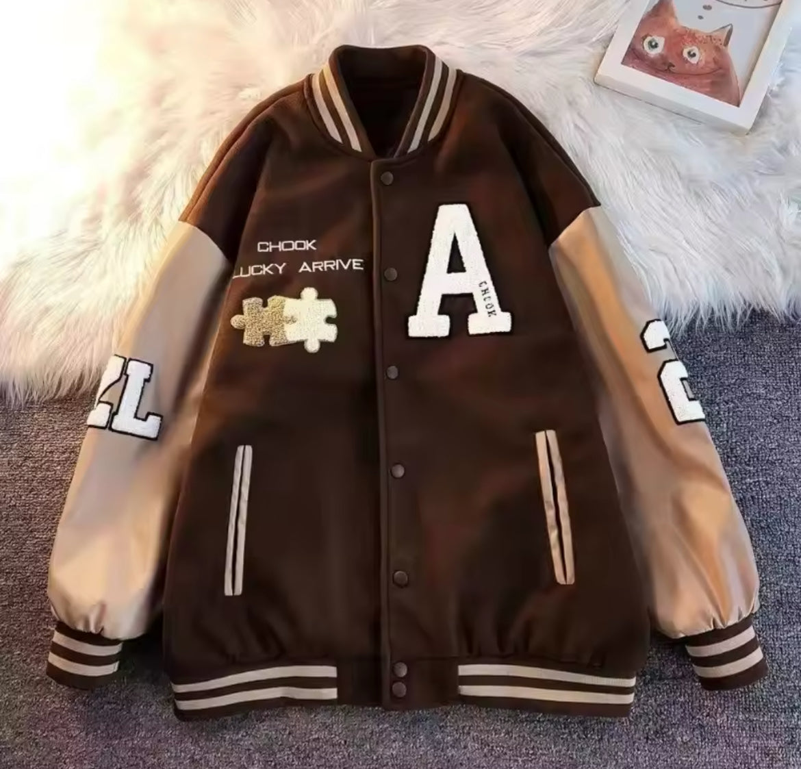 Unisex Cool Varsity jacket