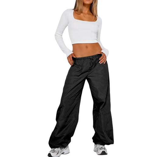Loose Elastic Free Size Adjustable Pants