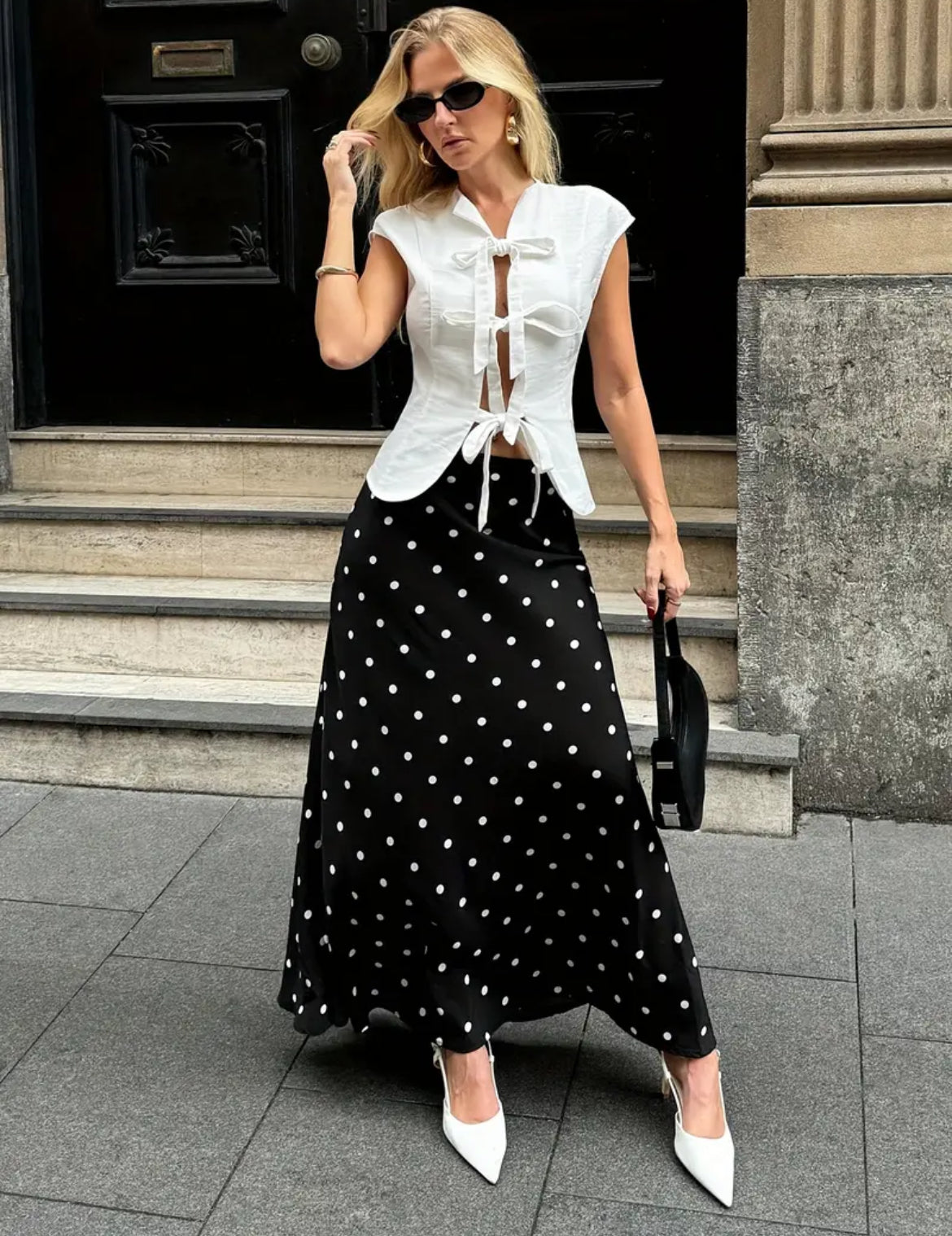 Polka Dot Skirt B