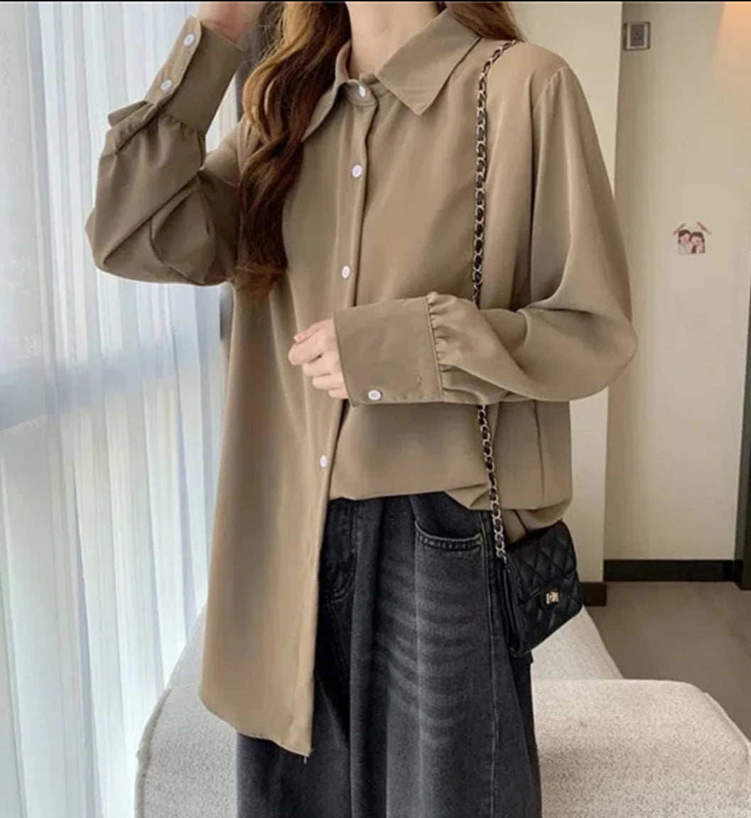 Korean Office Blouse