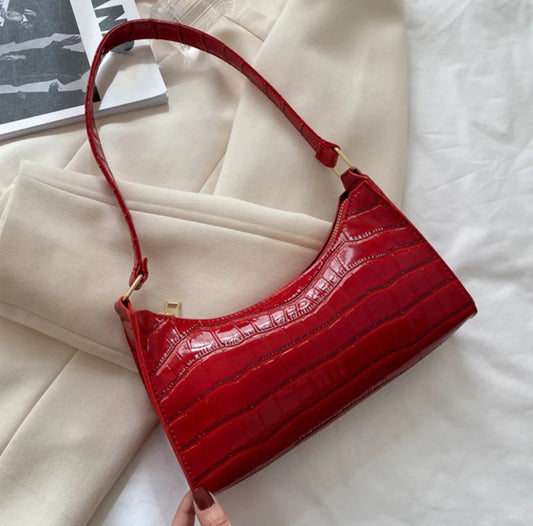 Red charlotte bag