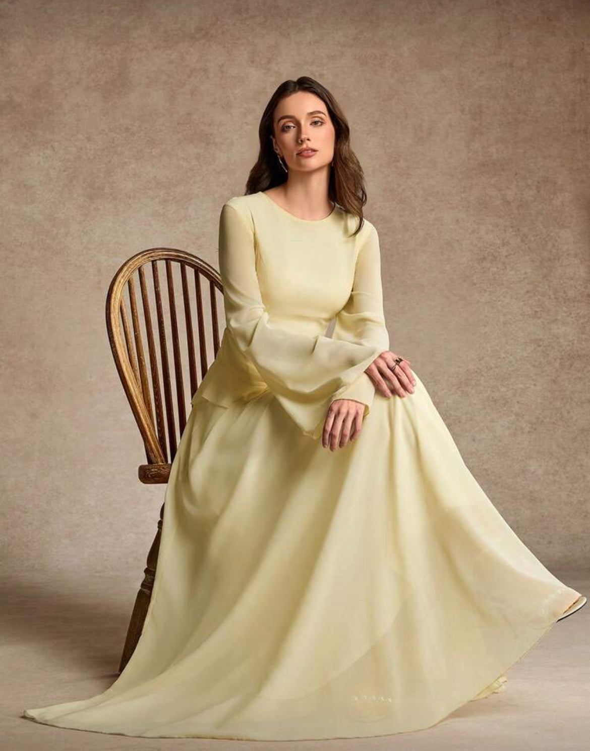 Ruffle Trim Tie Dress