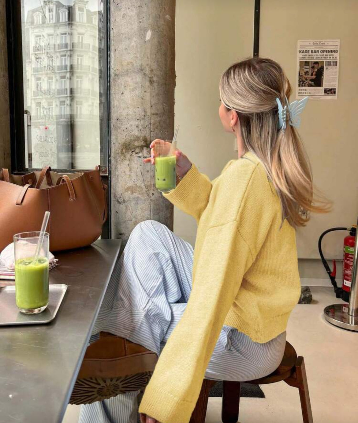 Bowknot Tie Sweater