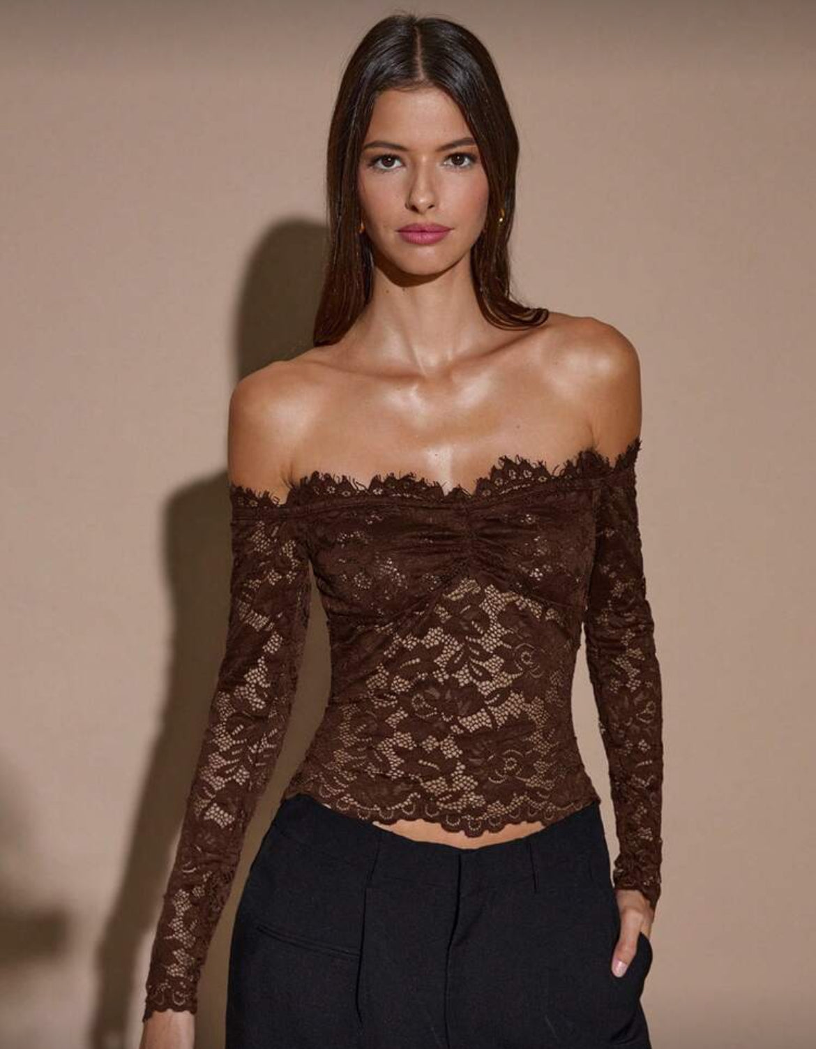 Day of the Dead Lace Top