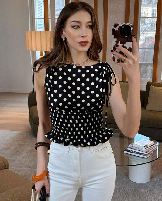 Polka Dot Top