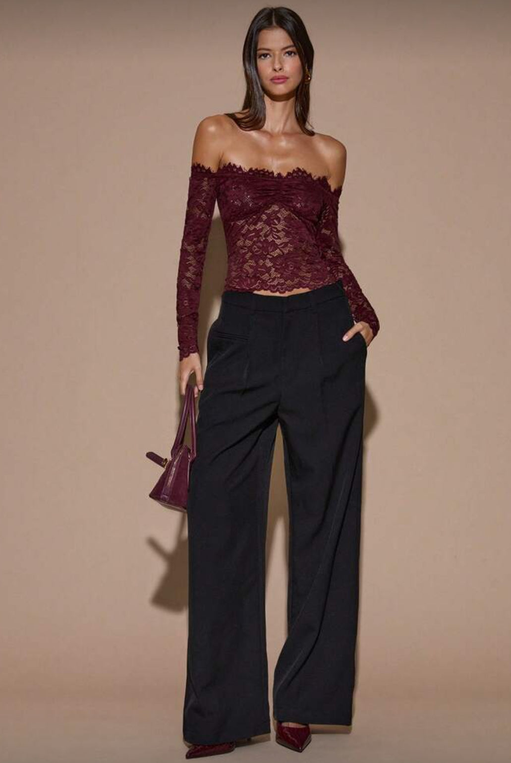 Day of the Dead Lace Top