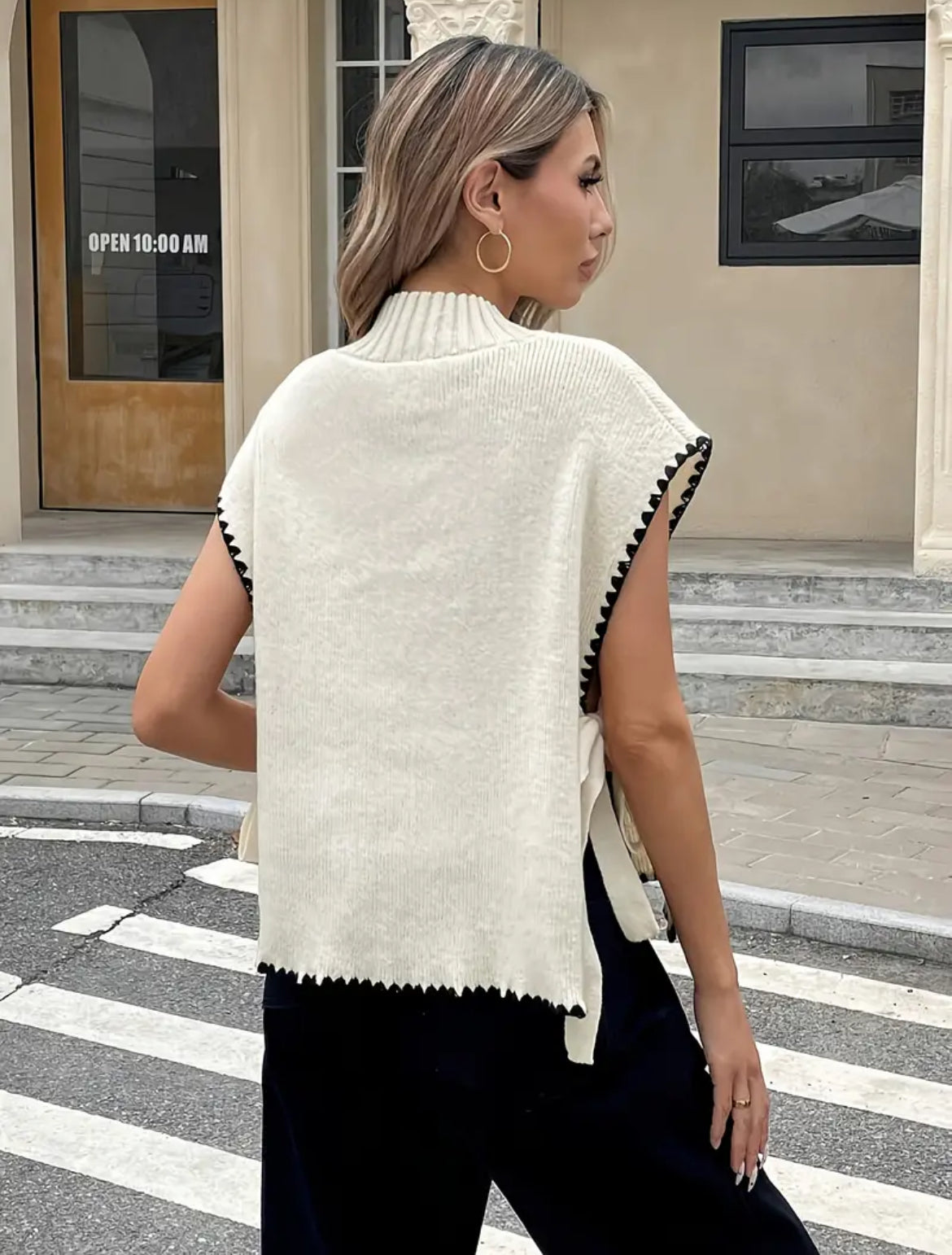 Casual Best with side Slit