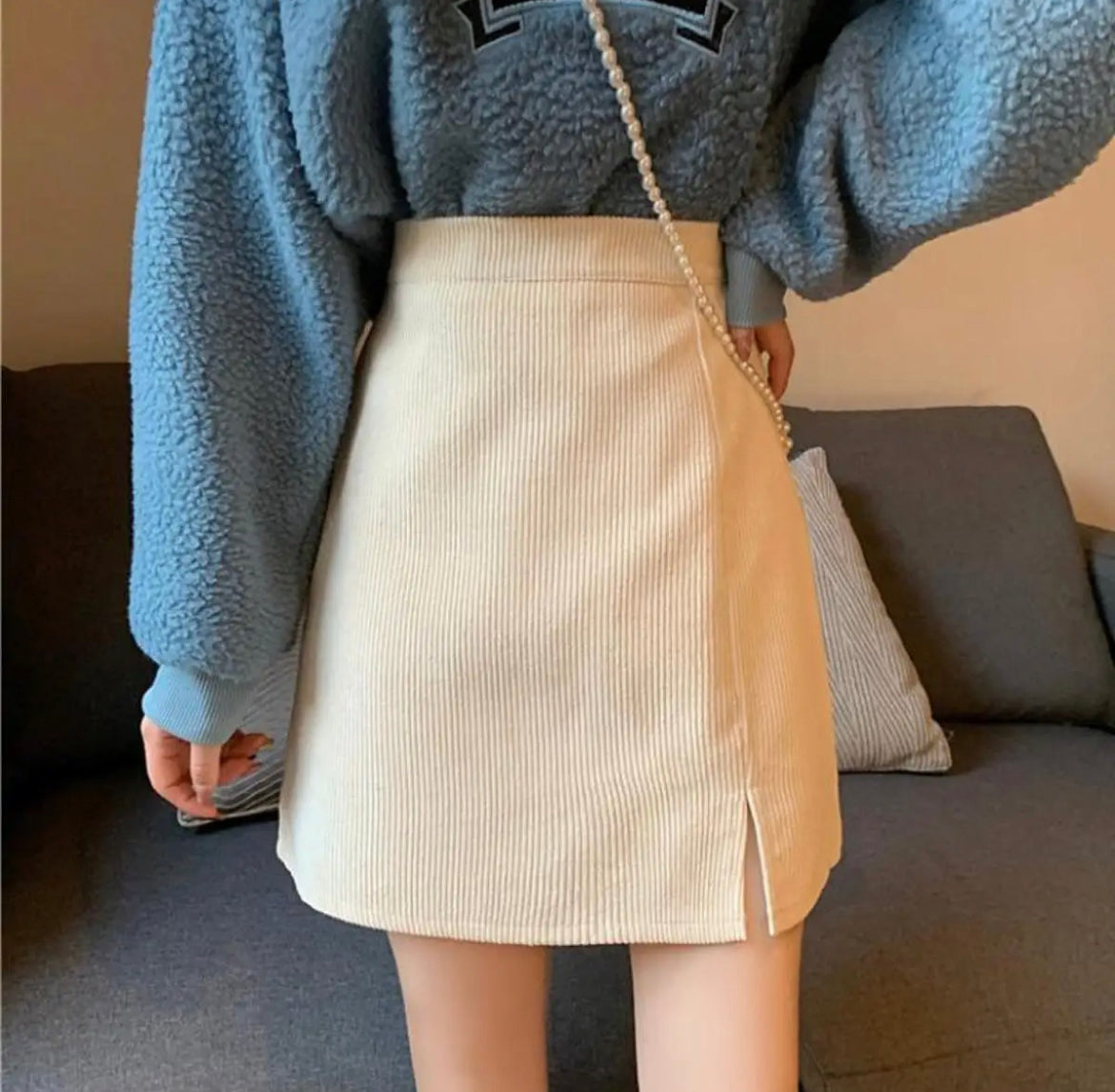 Corduroy Skirt