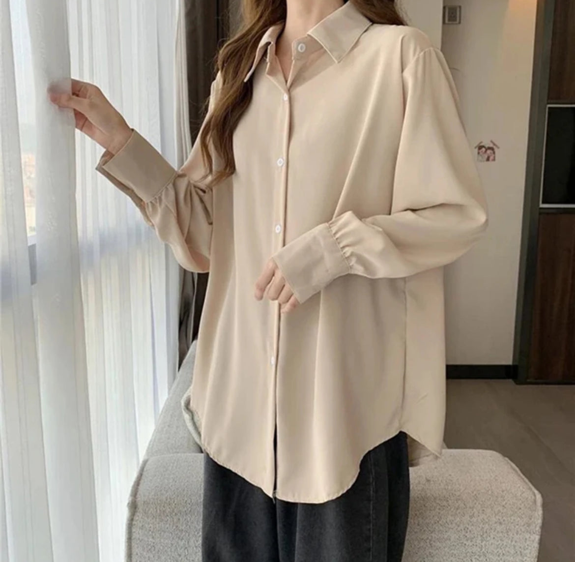 Korean Office Blouse