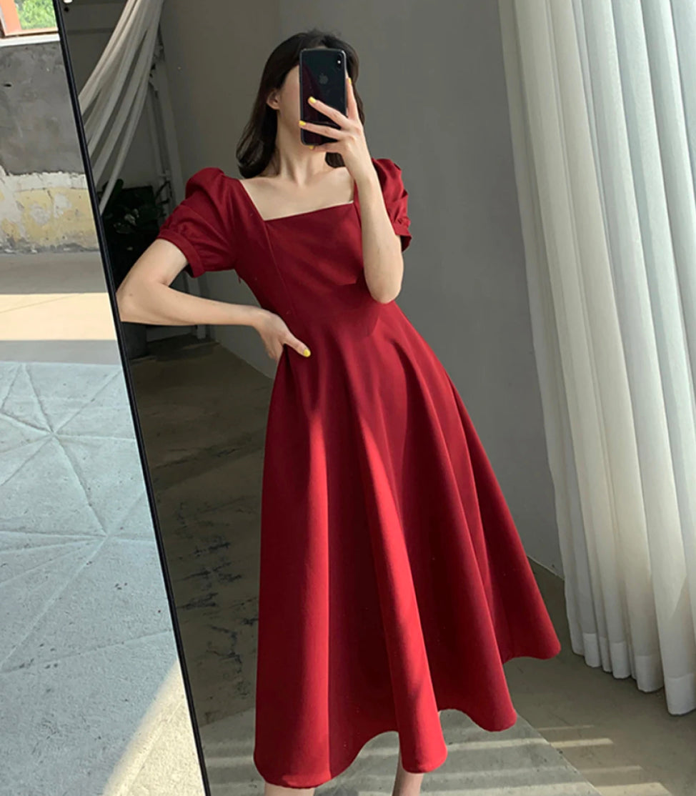 Puff Sleeve Dress