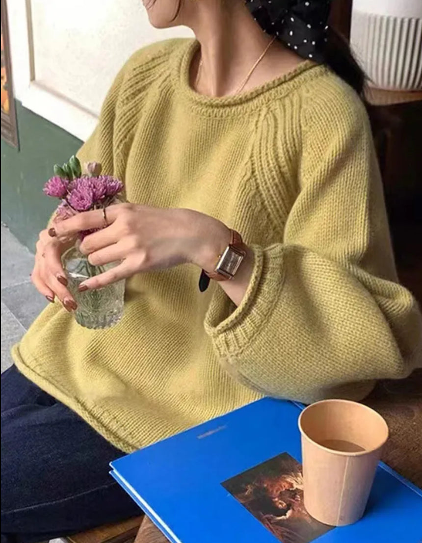 Loose sleeve Sweater