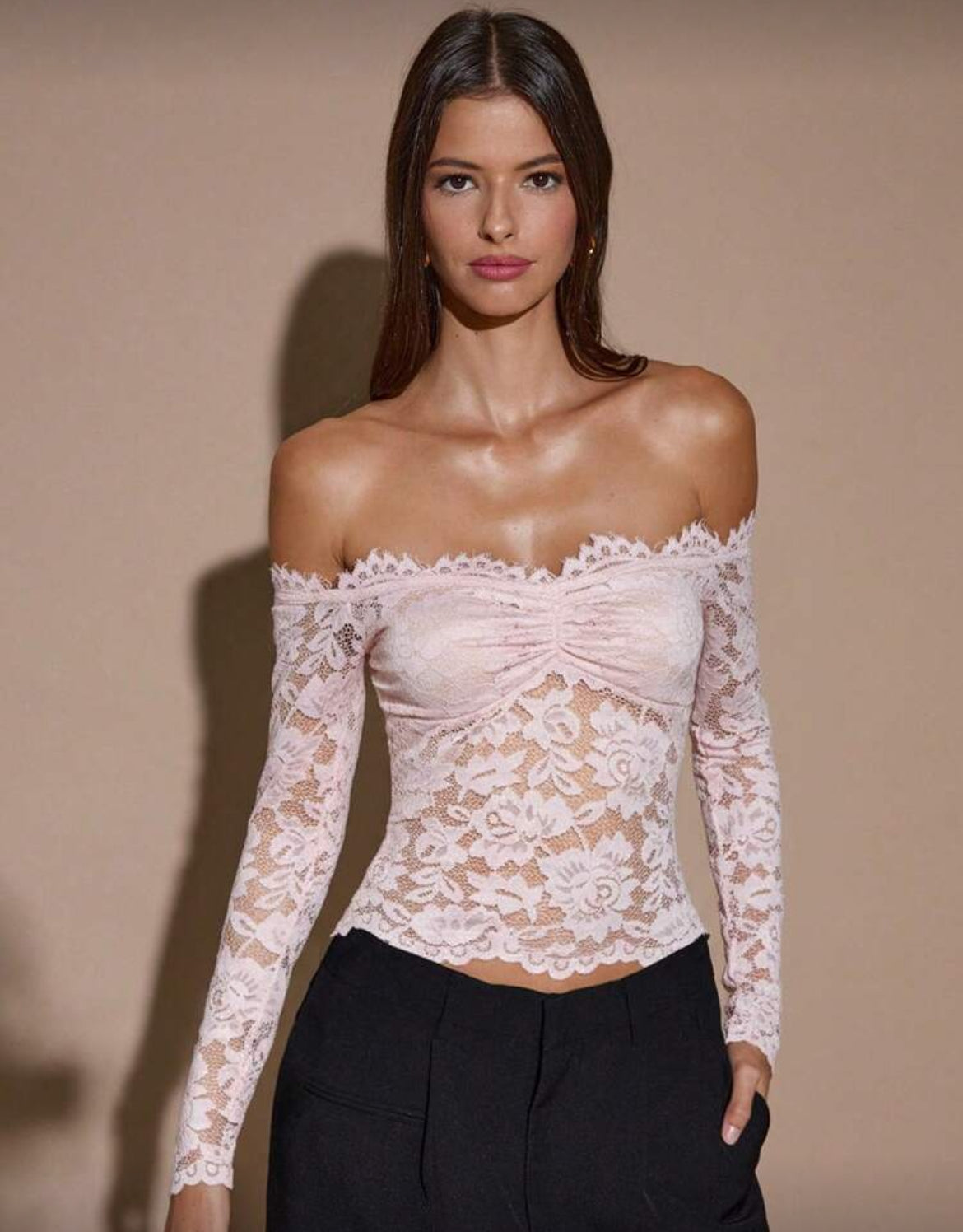 Day of the Dead Lace Top