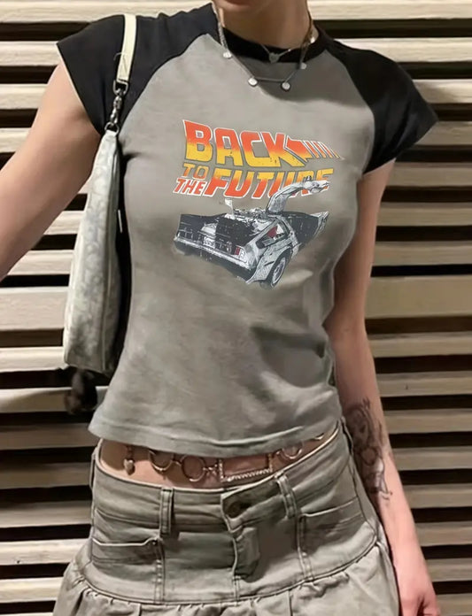 Y2k Printed Tee