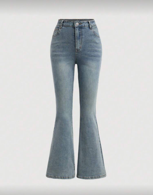 Flared Jeans light blue