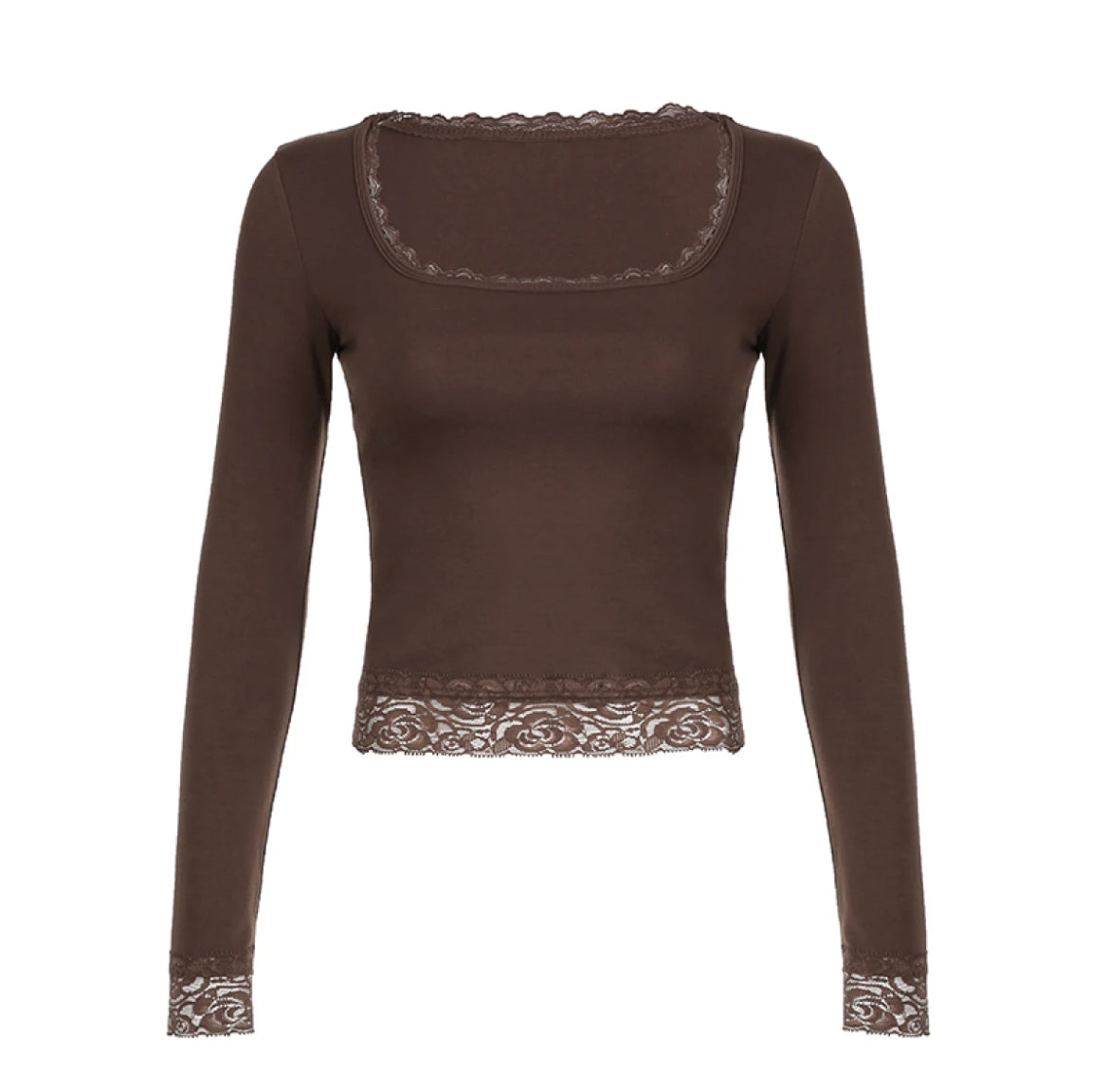 Square Neck lace top