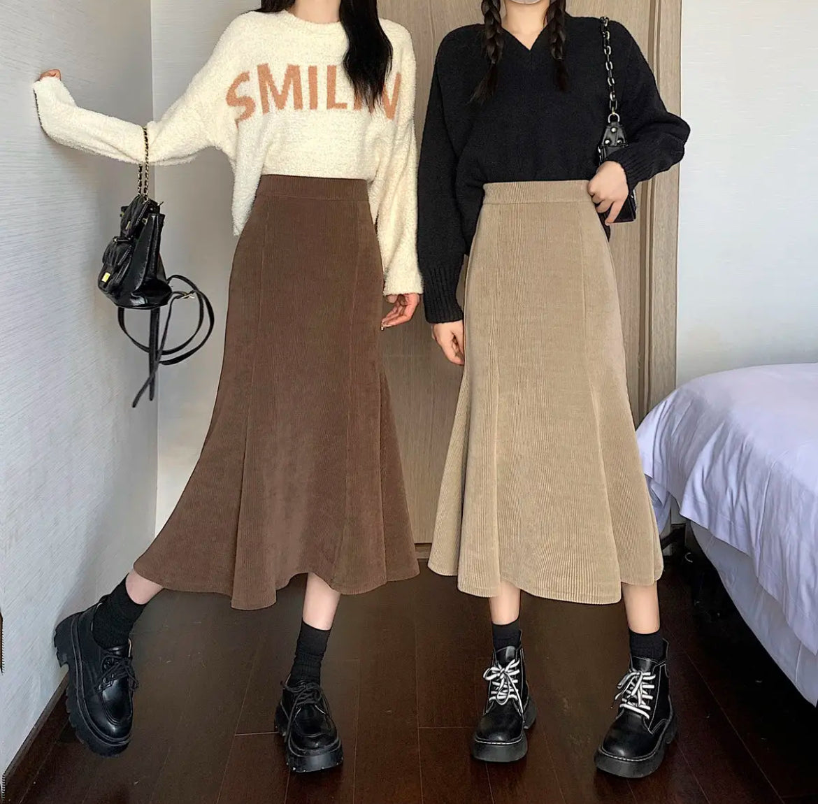 Corduroy Mermaid Skirts