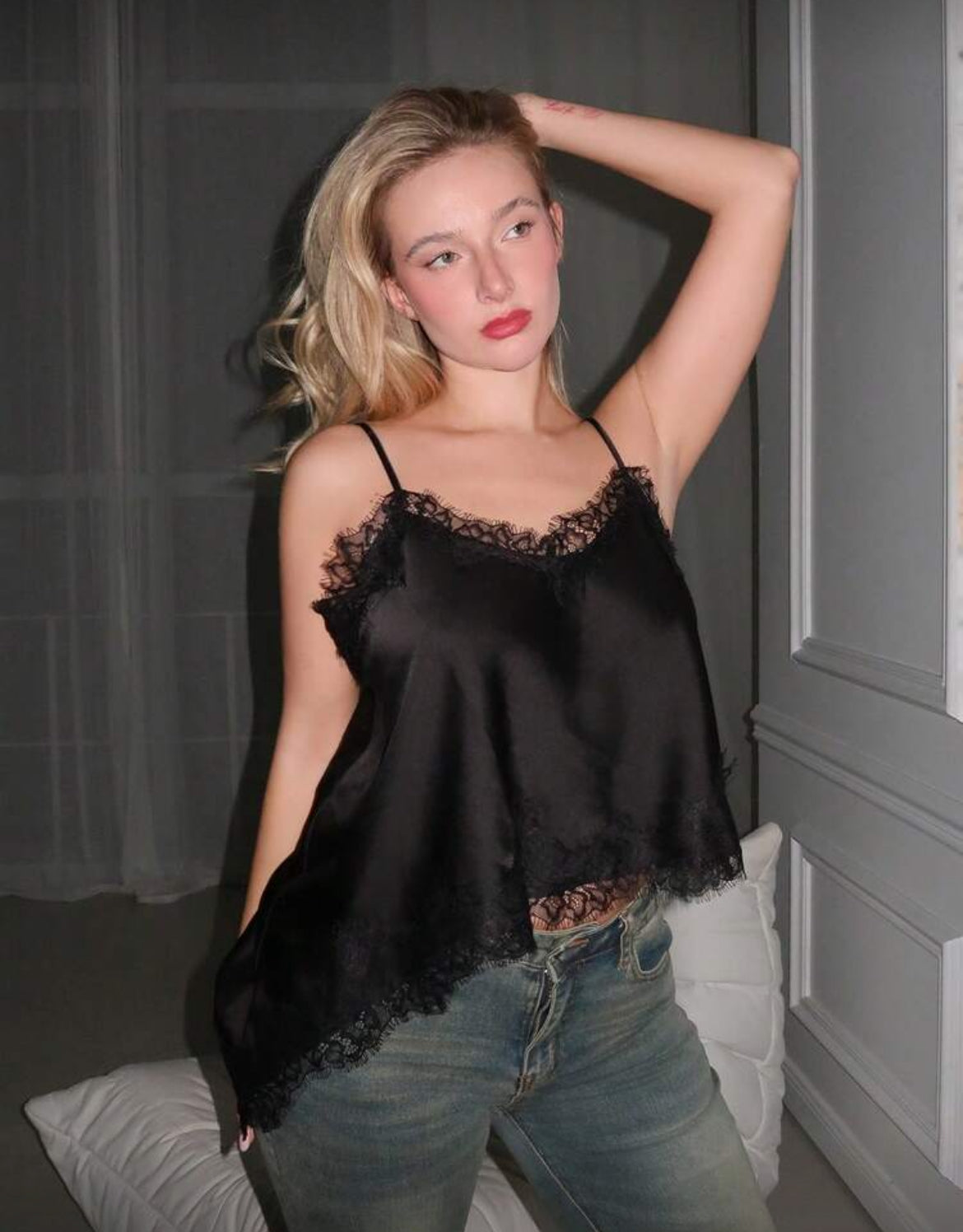Satin Sexy Top