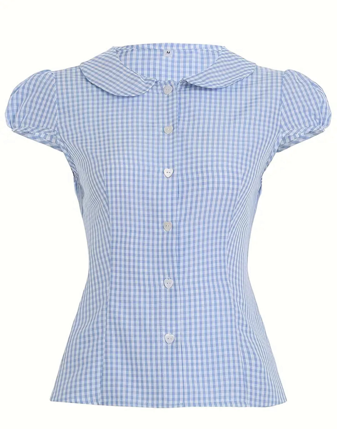Blue Checkered Button Down