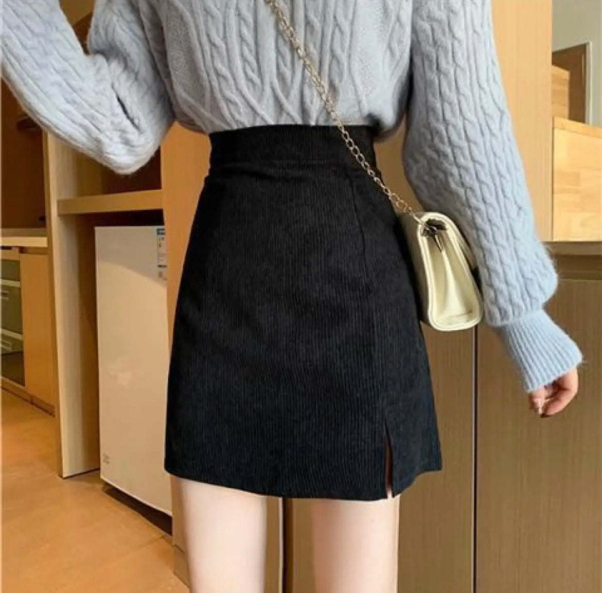 Corduroy Skirt