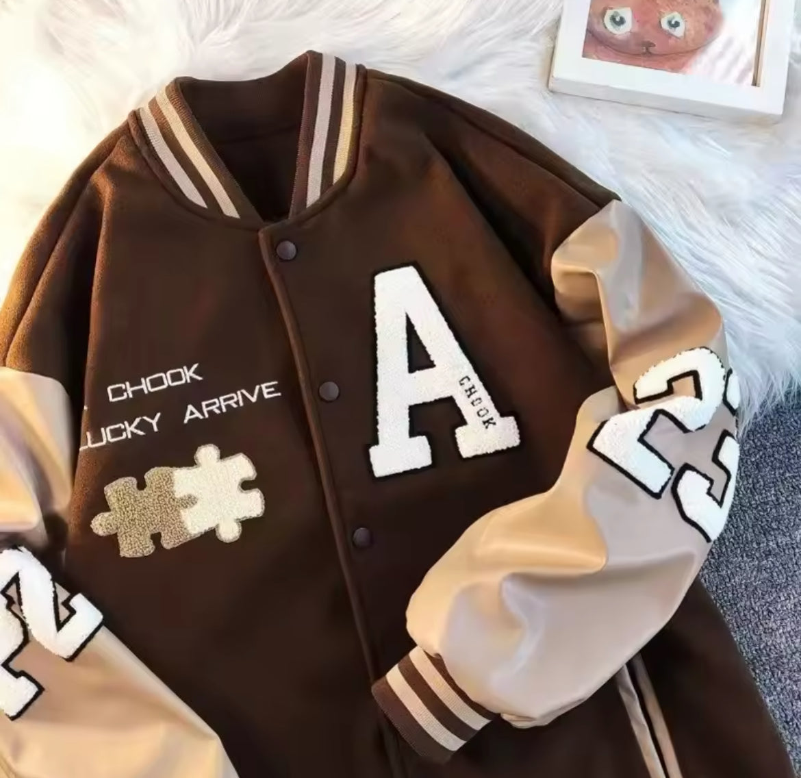 Unisex Cool Varsity jacket