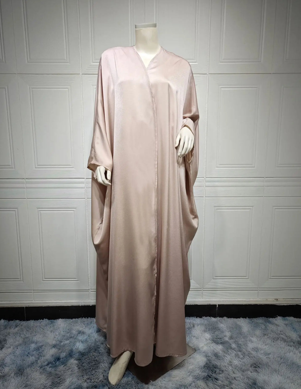 Solid Satin Abaya