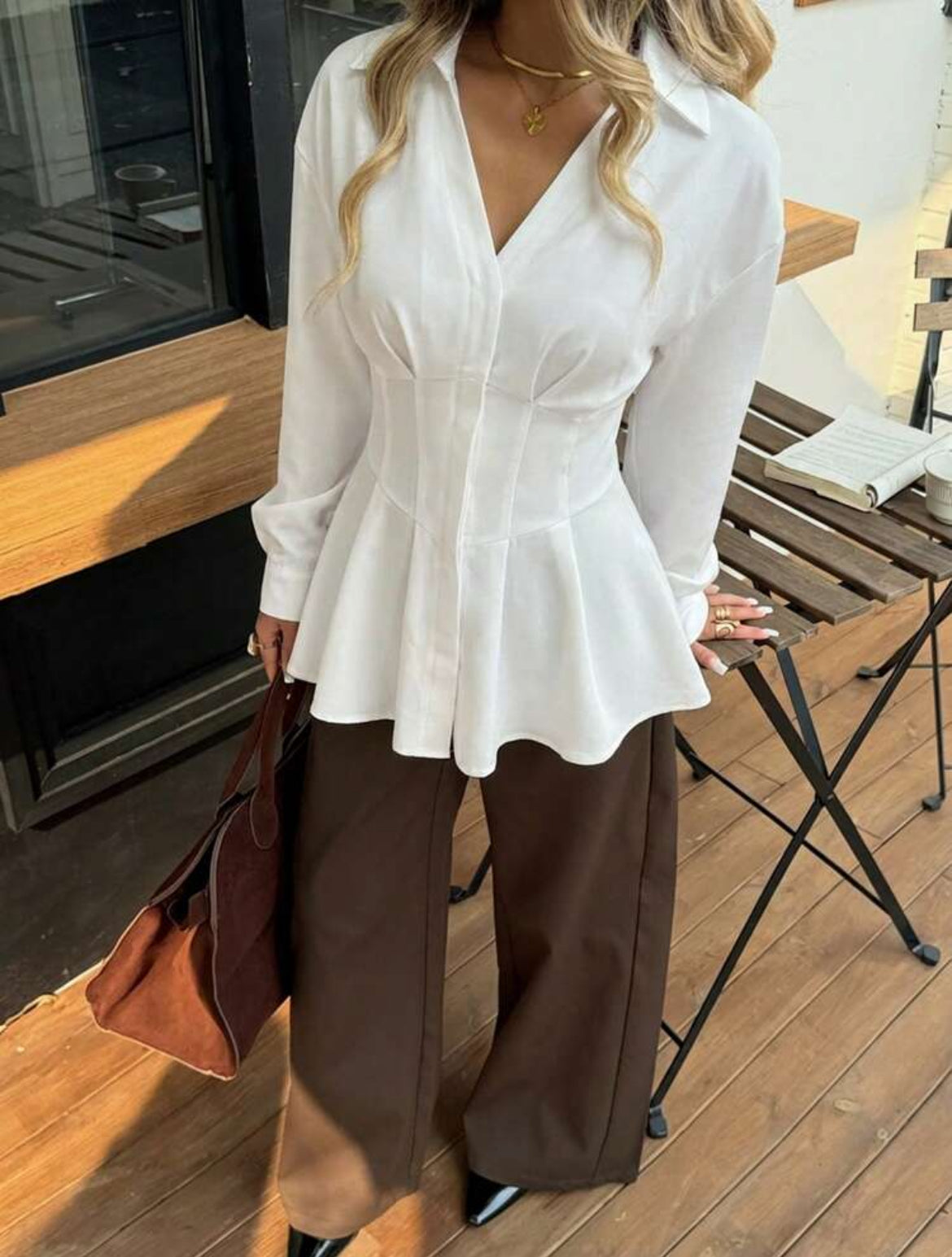 Peplum Blouse