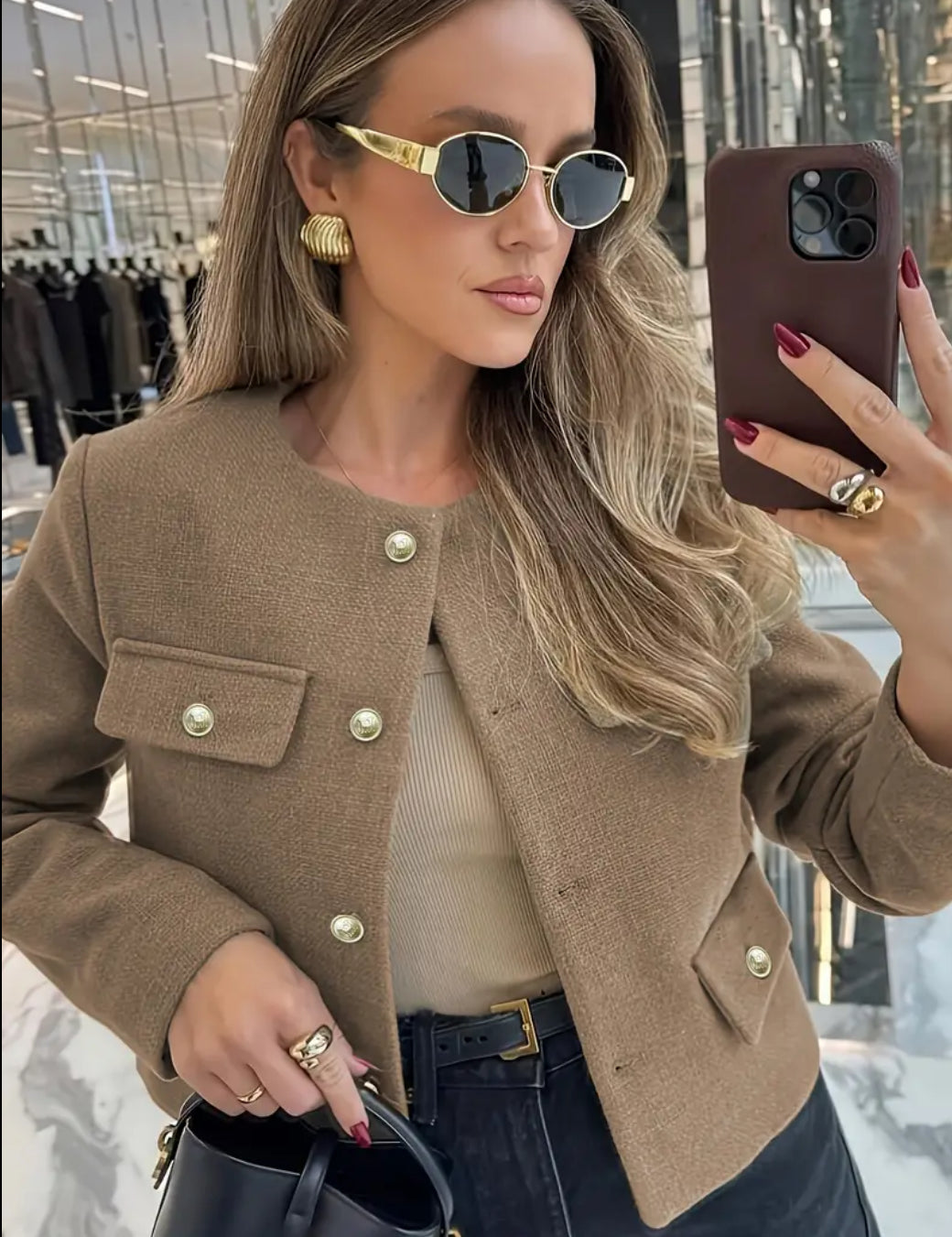 Solid Elegant Jacket