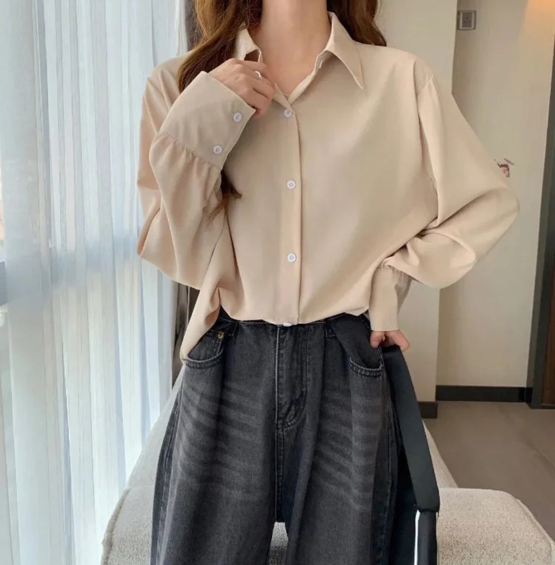 Korean Office Blouse