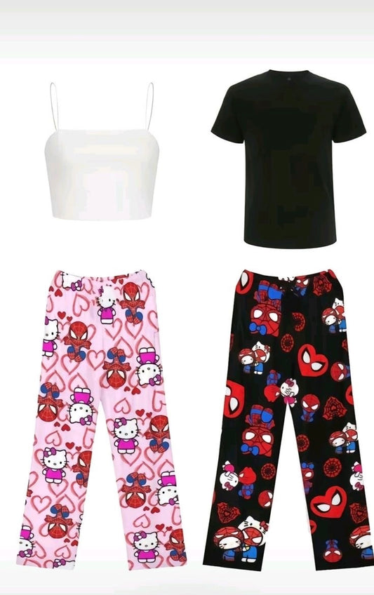 Hello Kitty X Spider Pants