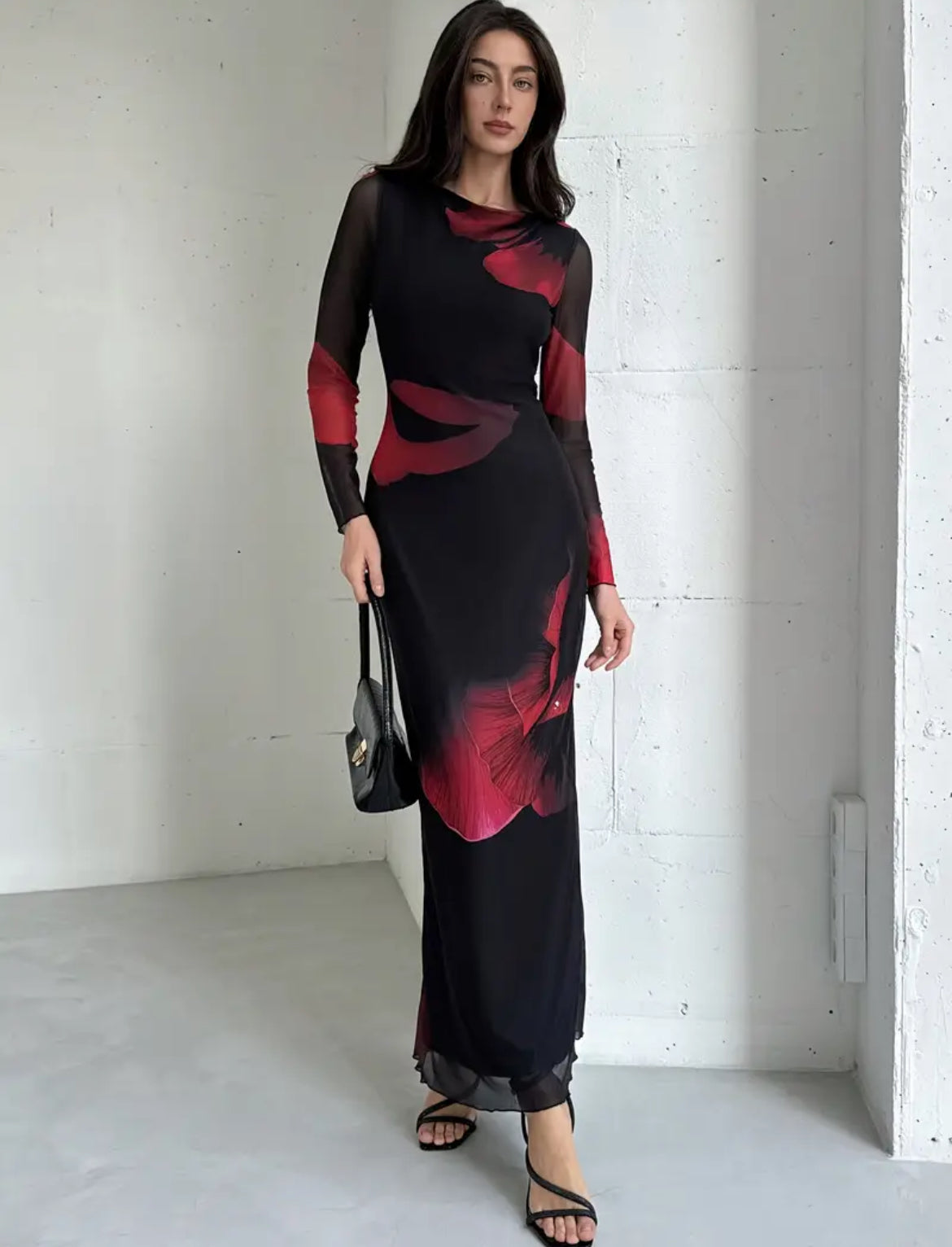 Elegant Floral Dress
