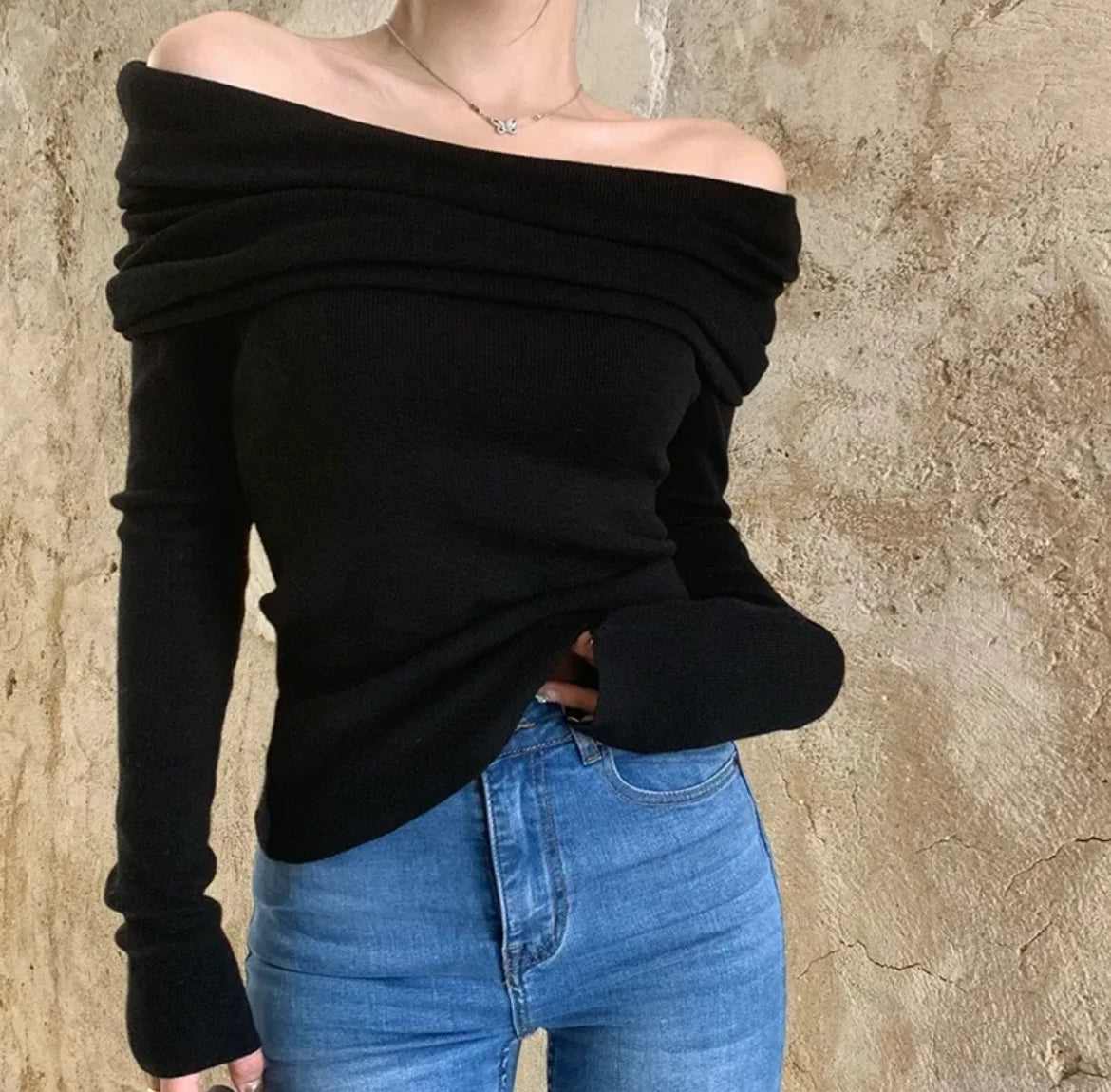 Off shoulder top