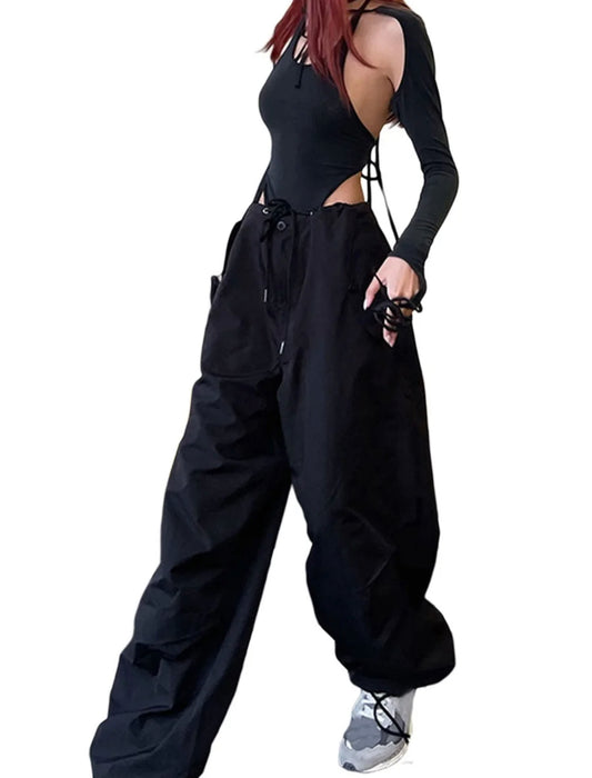 Adjustable Elastic Oversized Pants