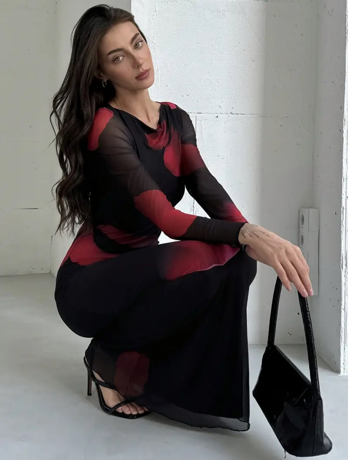 Elegant Floral Dress