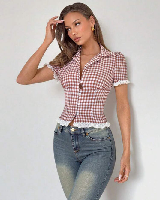 Plaid Button Down
