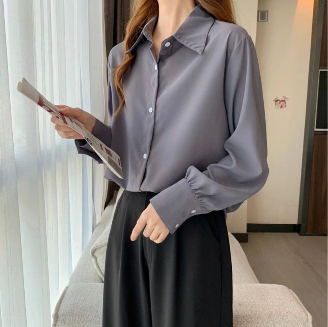 Korean Office Blouse