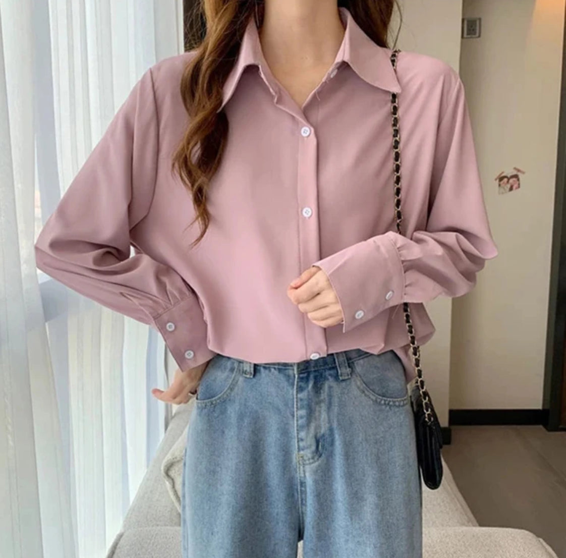 Korean Office Blouse