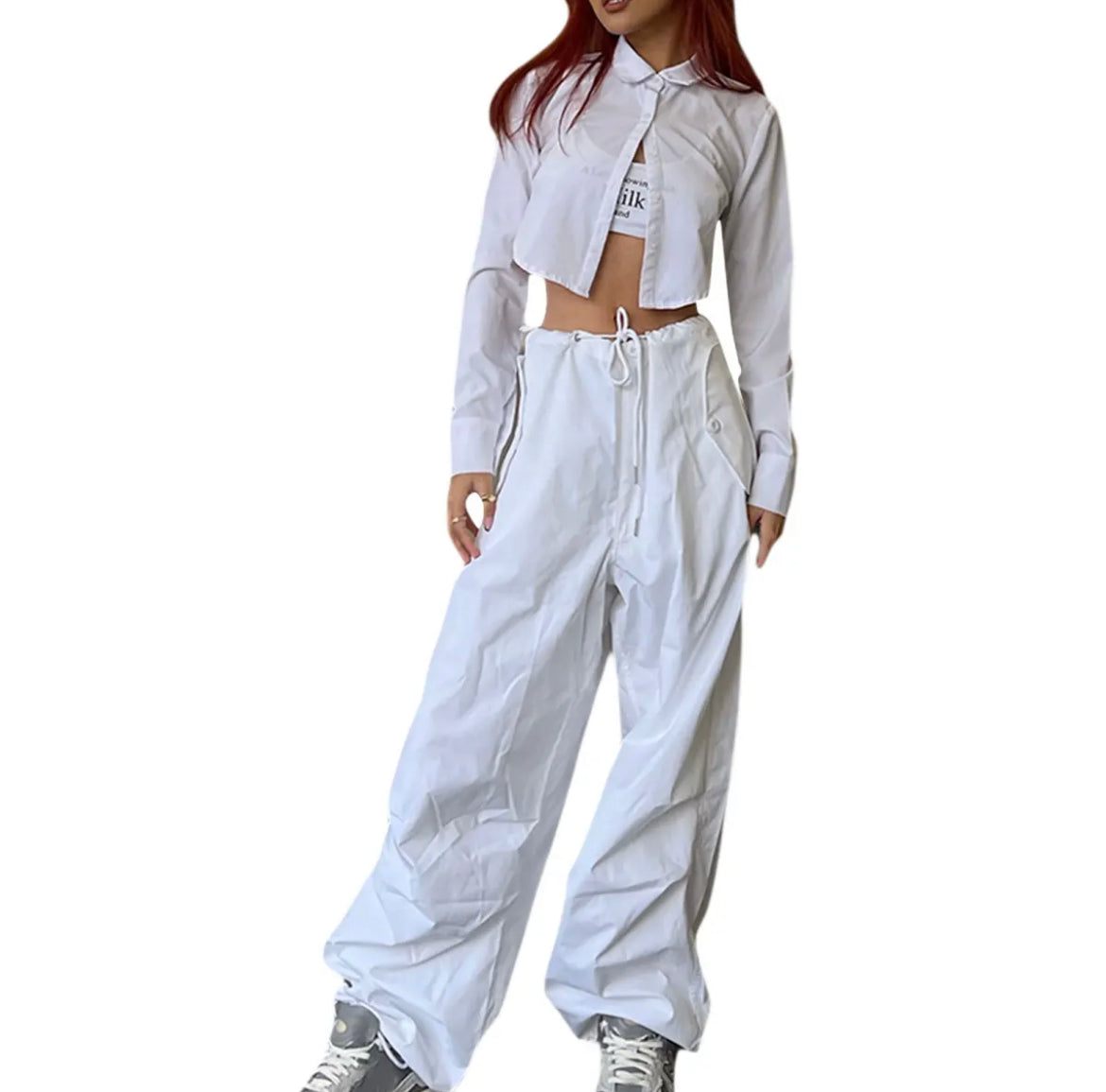 Adjustable Elastic Oversized Pants