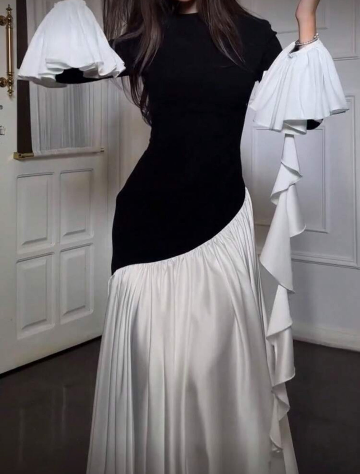 Old Money Frill Dress