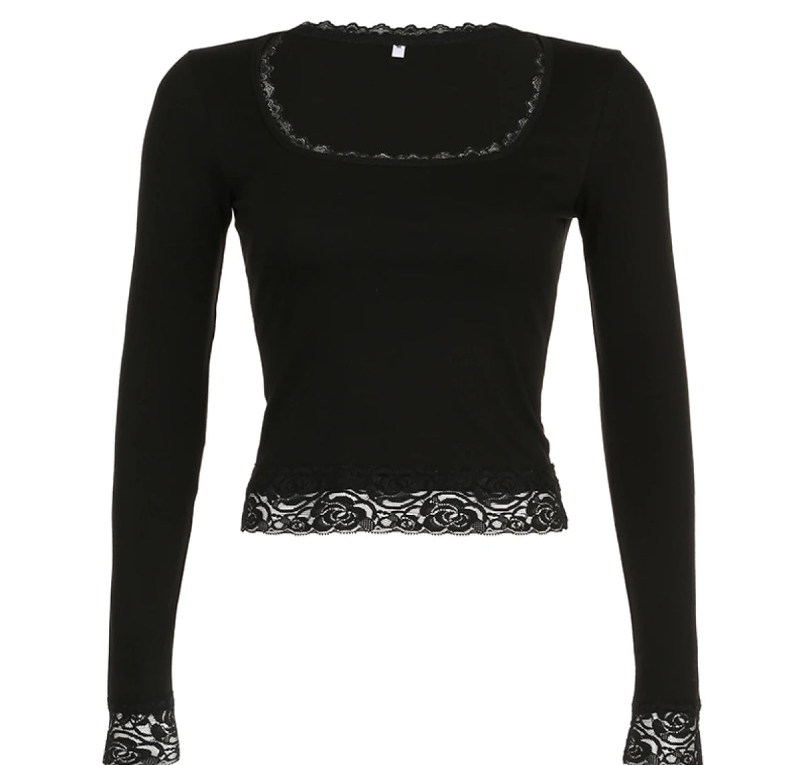 Square Neck lace top