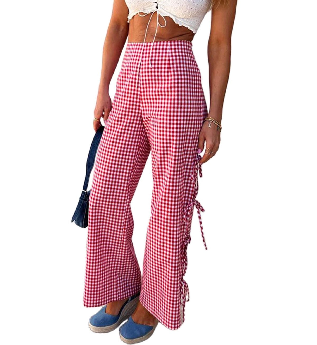 Gingham Pants