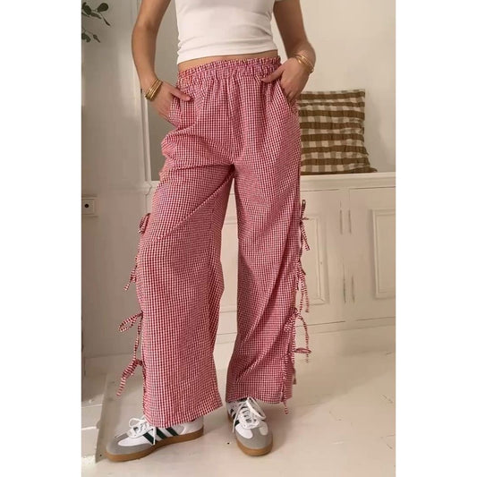 Gingham Pants