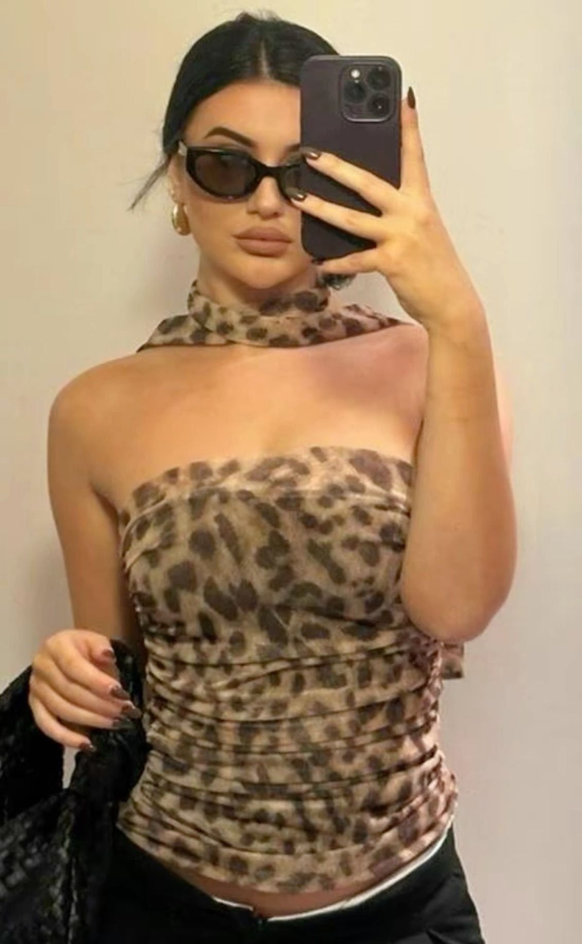 Leopard top